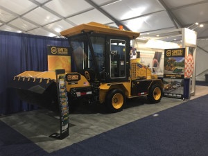 SCM 400 Self-Propelled Sweeper at ConExpo