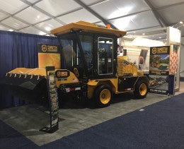 SCM 400 Self-Propelled Sweeper at ConExpo